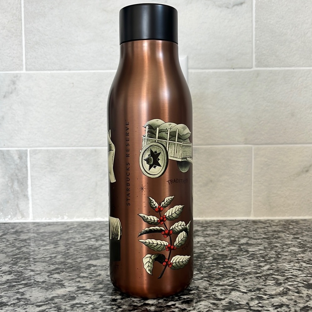 💛RARE💛NWT💛 Starbucks Reserve Copper Water Bottle